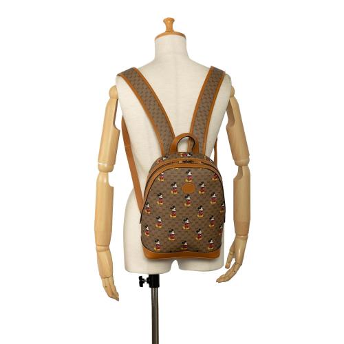 Gucci Micro GG Mickey Mouse Dome Backpack