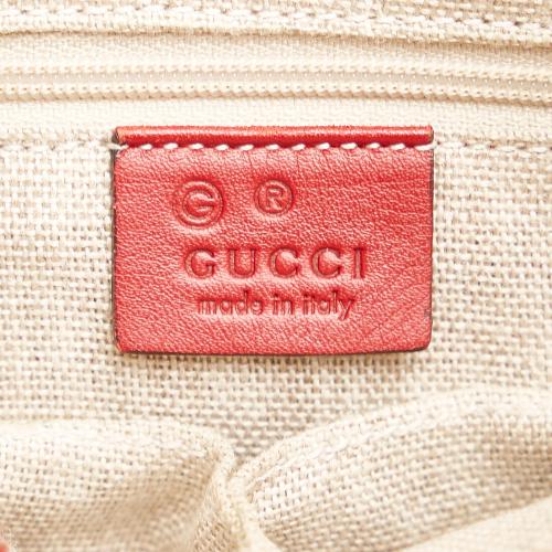 Gucci Microguccissima Bree Leather Satchel