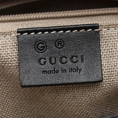 Gucci Microguccissima Leather Flat Crossbody Bag