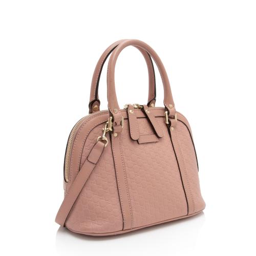 Gucci Microguccissima Leather Dome Small Satchel