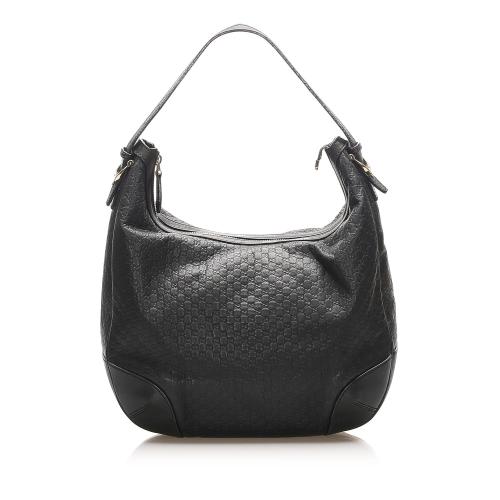 Gucci Microguccissima Nice Leather Hobo Bag