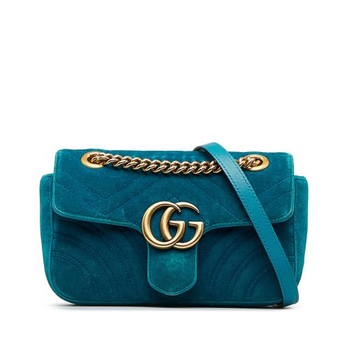 Gucci Mini GG Marmont Matelasse Crossbody Bag