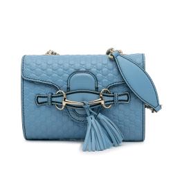 Gucci Mini Microguccissima Emily Crossbody Bag