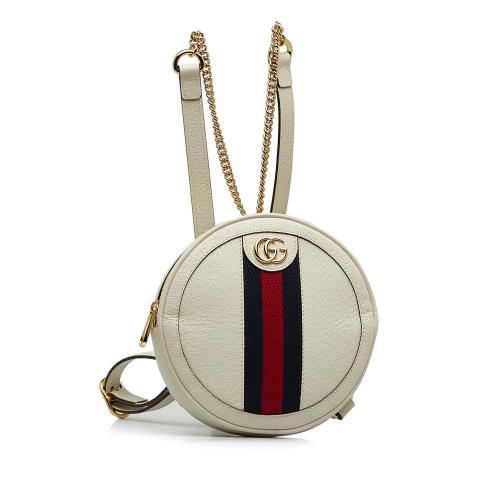 Gucci Mini Ophidia Round Backpack