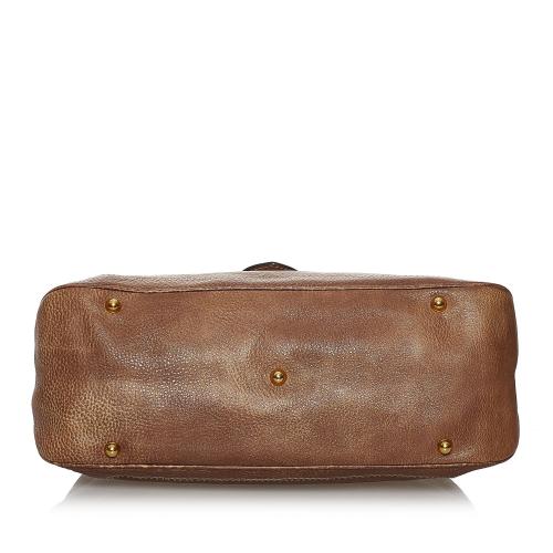Gucci New Pelham Leather Handbag