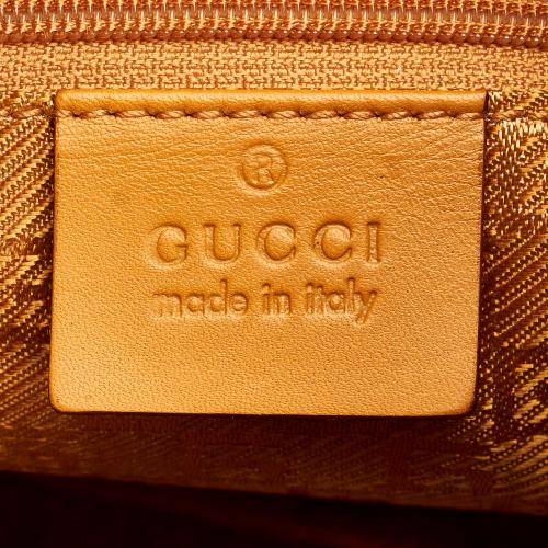 Gucci Nubuck Leather Shoulder Bag
