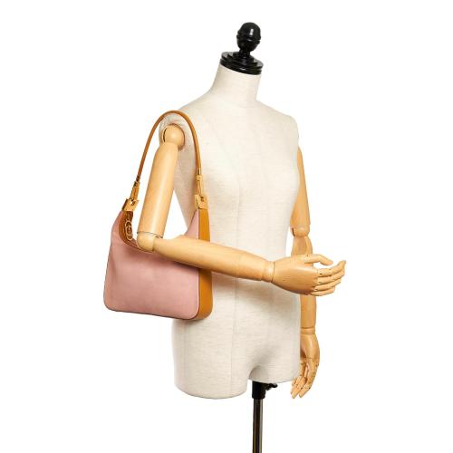 Gucci Nubuck Leather Shoulder Bag