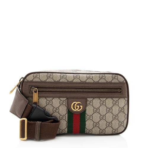 Gucci Gg Supreme Ophidia Medium Belt Bag 