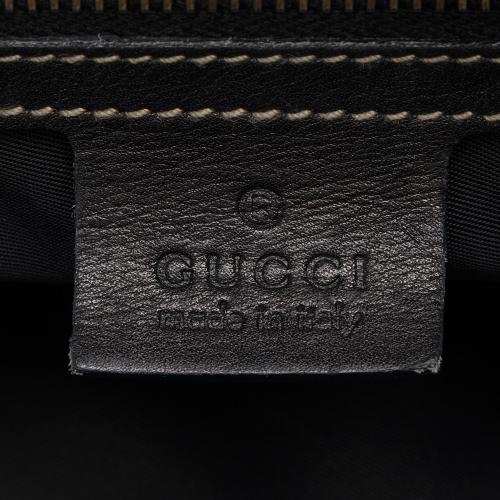 Gucci Patent Leather Britt Small Boston Bag
