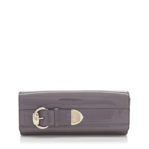 Gucci Patent Leather Romy Clutch - FINAL SALE