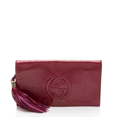 Gucci Bright Bit Patent Leather Shoulder Bag, | the CITIZENS of FASHION