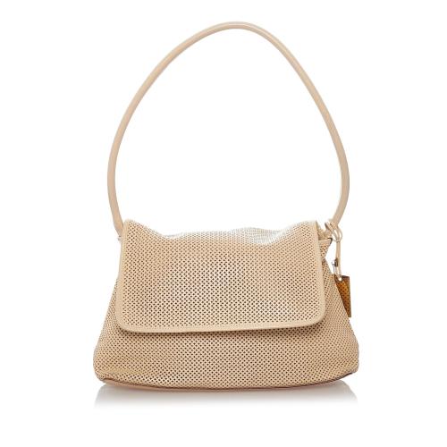 Gucci Perforated Leather Shoulder Bag