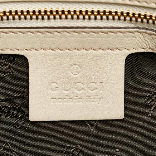 Gucci Pop Bamboo Leather Satchel
