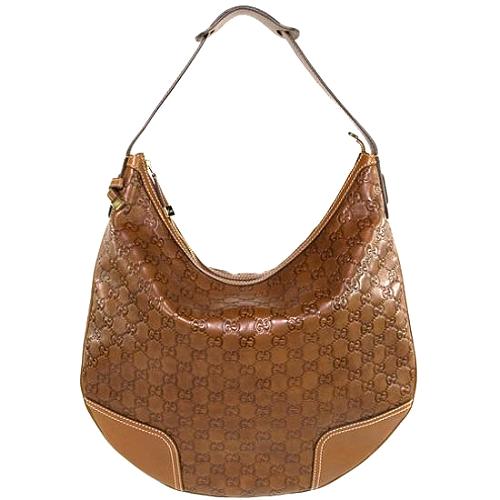 Gucci Princy Large Guccissima Hobo Handbag - FINAL SALE