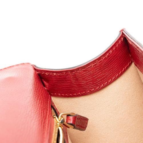 Gucci Printed Calfskin Sylvie Small Shoulder Bag