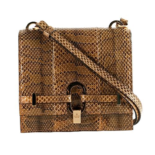 Gucci Python Small Shoulder Handbag