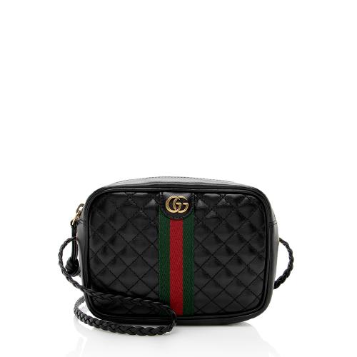 Gucci Quilted Leather Trapuntata Mini Shoulder Bag