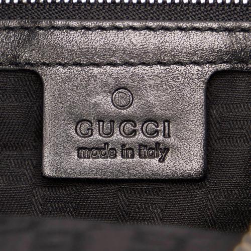 Gucci Reins Canvas Hobo Bag