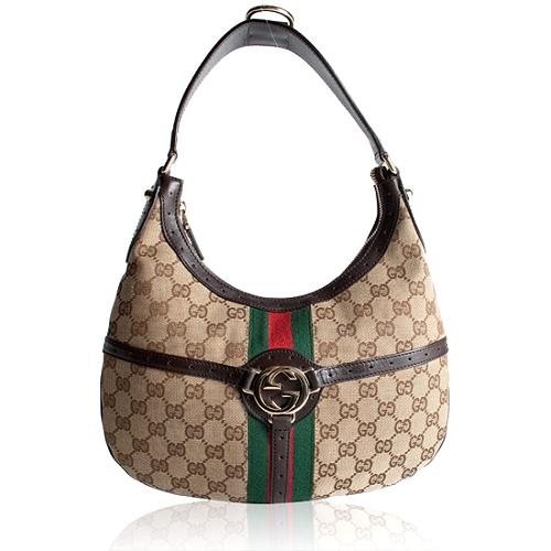 Gucci Reins Medium Hobo Handbag