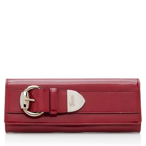 Gucci Leather Romy Clutch