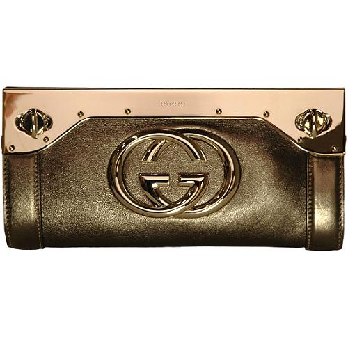 Gucci Starlight Metal Frame Evening Handbag