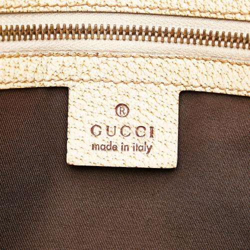Gucci Studded GG Canvas Tote Bag