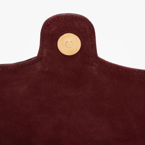 Gucci Suede Arli Medium Shoulder Bag