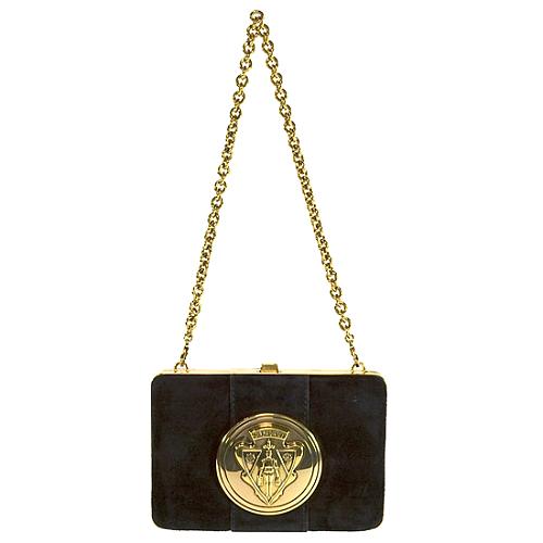 Gucci Suede Evening Handbag