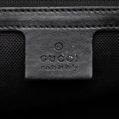 Gucci Suede Interlocking G Morpheus Messenger Bag
