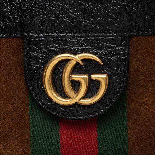 Gucci Suede Ophidia Vertical Large Shopping Tote