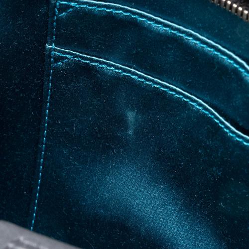 Gucci Suede Patent Leather Dionysus Medium Bucket Bag