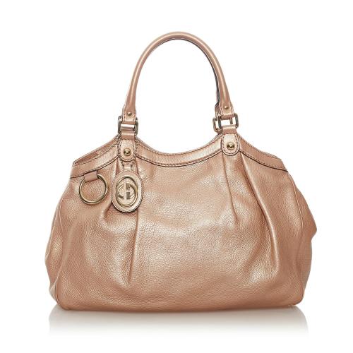 Gucci Sukey Leather Tote Bag