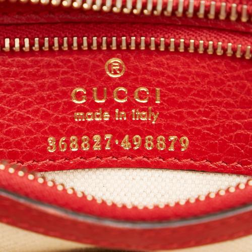 Gucci Swing Leather Satchel