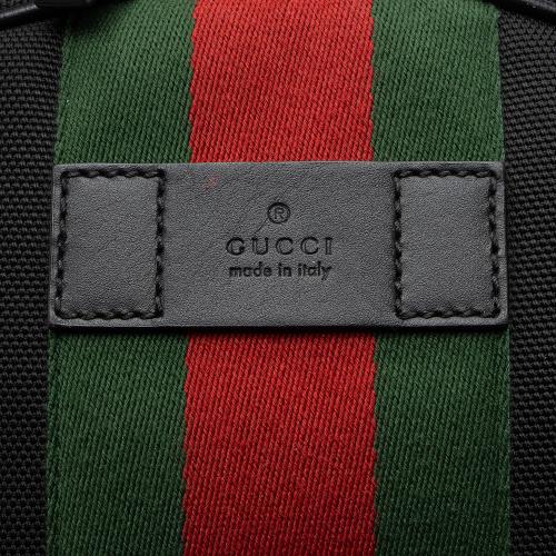 Gucci Techno Canvas Web Backpack