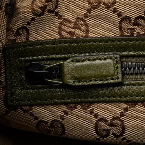 Gucci Tonal GG Double Pocket Belt Backpack