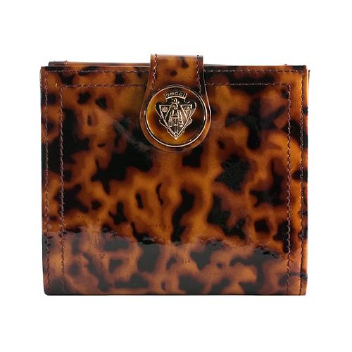 Gucci Tortoise Shell Hysteria Wallet