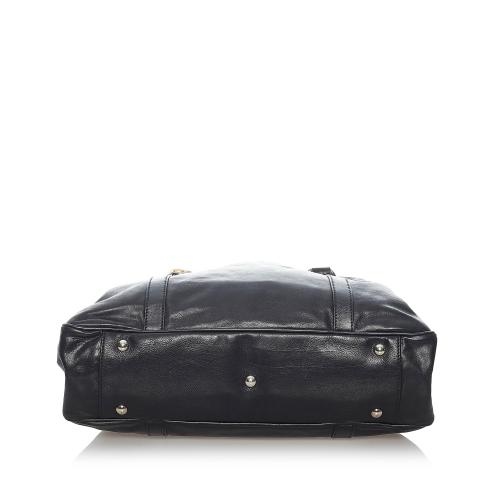 Gucci Twin Leather Tote Bag