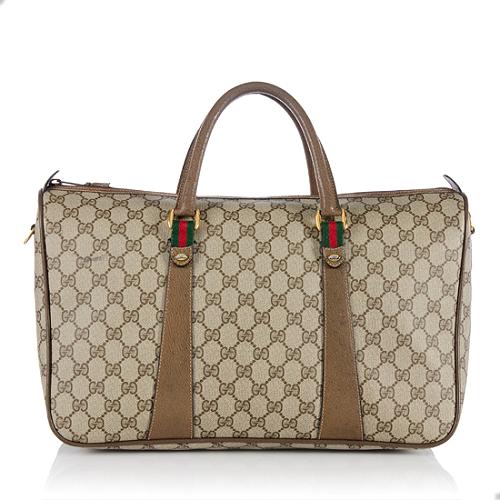 Gucci Vintage GG Supreme Duffle Bag