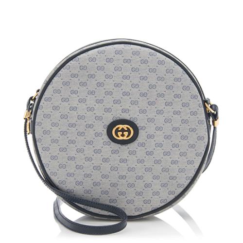 Gucci Vintage GG Coated Canvas Canteen Crossbody - FINAL SALE