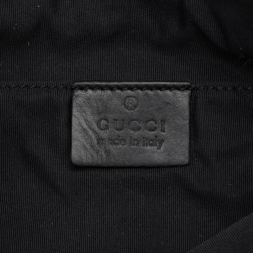 Gucci Vintage GG Denim Small Shoulder Bag