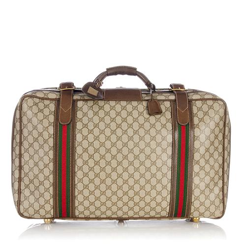 Gucci Vintage GG Plus Suitcase