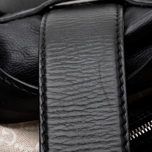 Gucci Washed Leather Soft Stirrup Large Shoulder Bag