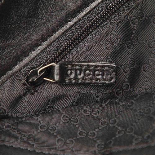 Gucci Web Denim Tote Bag