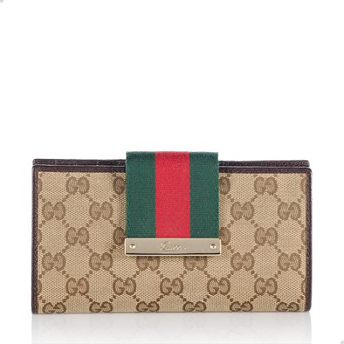 Gucci Web Script Wallet