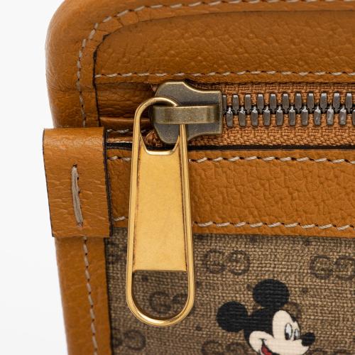 Gucci x Disney Micro GG Canvas Mickey Mouse Zip Pouch