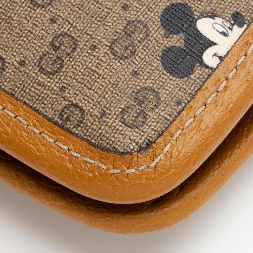 Gucci x Disney Micro GG Canvas Mickey Mouse Zip Pouch