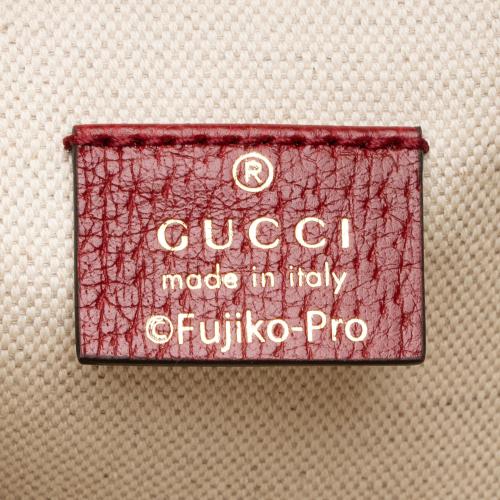 Gucci X Doraemon Micro GG Canvas Mini Bucket Bag