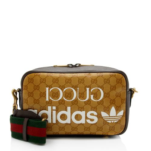Gucci x Adidas GG Crystal Web Small Shoulder Bag