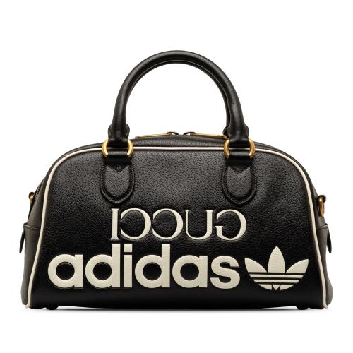 Gucci x Adidas Leather Mini Duffle Bag