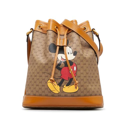 Gucci x Disney Small GG Supreme Bucket Bag